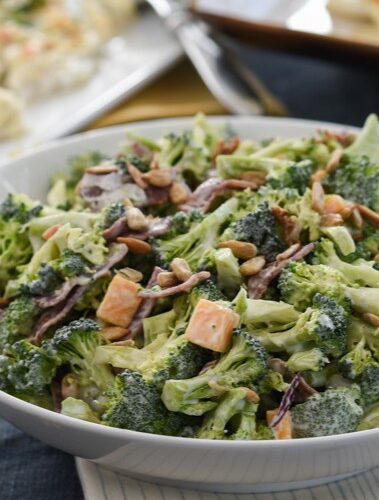 Melissa's Amish Broccoli Salad - Trim Healthy Mama