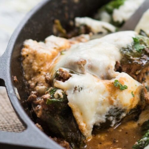 World's Laziest Lasagna Skillet - Trim Healthy Mama